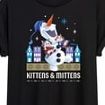 thumbnail image 3 of Frozen 2 - Kittens And Mittens  - Women's Oversized T-Shirt, 3 of 5