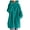 Green, variant on LEAVINGSUO Winter Coats for Women Womens Tops Plus Women's Solid Color Hoodie Zipper Long Sleeve Sweatshirts Long Coat Tops with Pockets