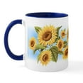 thumbnail image 2 of CafePress - Sunflower Mug - 11 oz Ceramic Mug - Novelty Coffee Tea Cup, 2 of 6