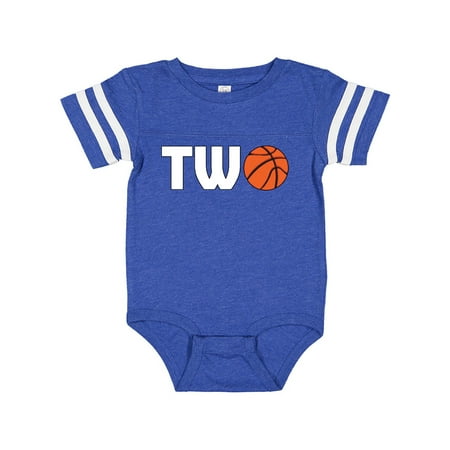 

Inktastic Basketball Second Birthday Gift Baby Boy or Baby Girl Bodysuit