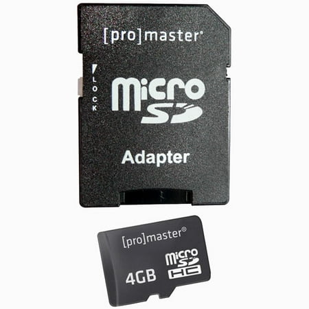 Promaster 4GB Micro SD Memory Card (Best Sd Card Company)