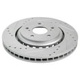 thumbnail image 6 of TRQ Front and Rear Performance Brake Rotors Set Premium G-Coated Cross Drilled & Slotted Fits Select 2014-2016 Acura MDX, 6 of 7