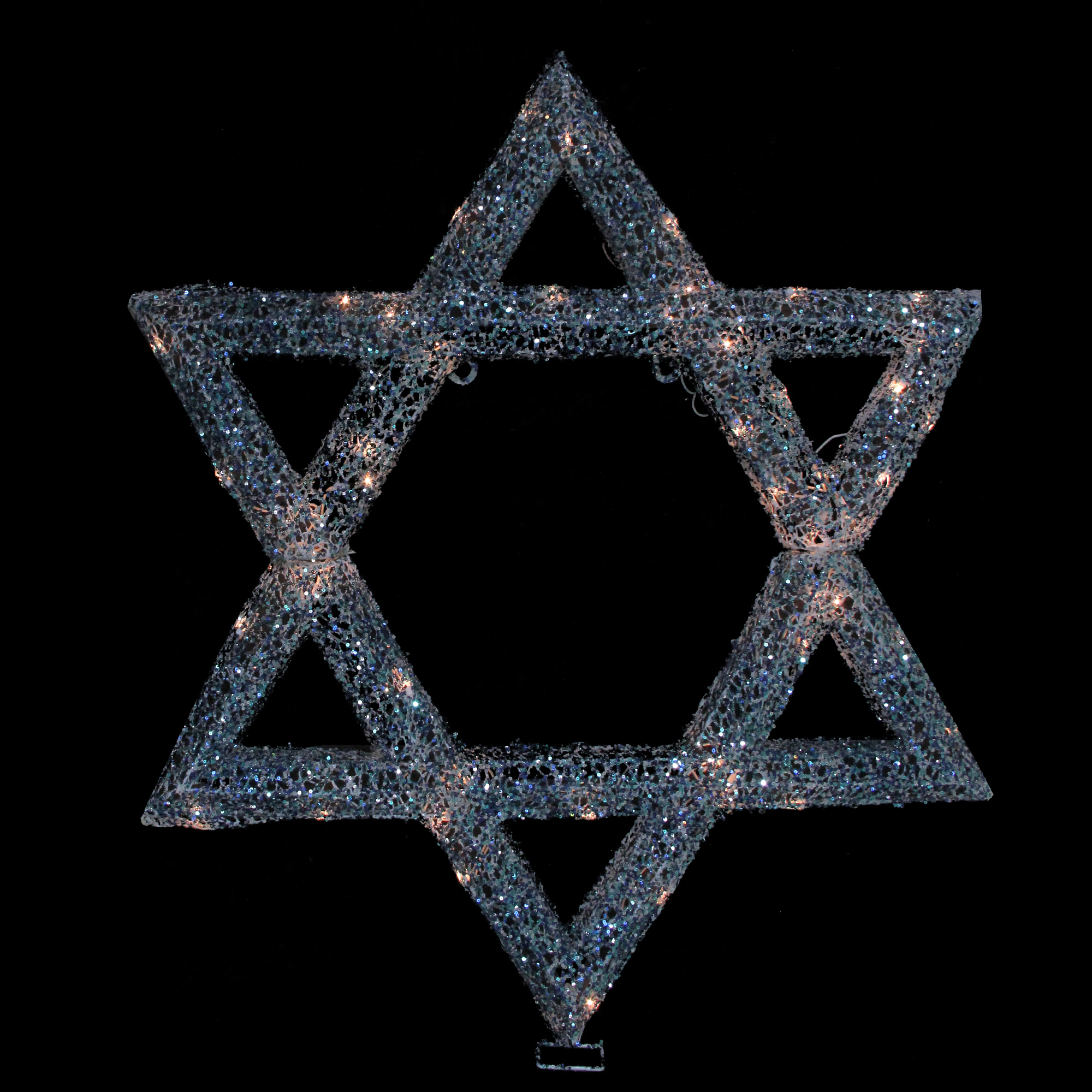 36" Lighted Star of David Hanging Hanukkah Outdoor Decoration Walmart