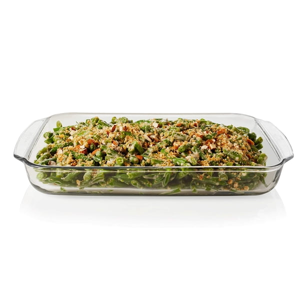 Cacerola para hornear Libbey Baker's Basics de cristal, 23 x 33 cm