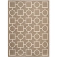 thumbnail image 3 of SAFAVIEH Indoor Outdoor CY6925-242 Courtyard Brown / Bone Rug, 3 of 10