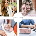 thumbnail image 6 of Petocase for iPhone 13 Case,Heavy Duty Full Body Shockproof Kickstand with 360° Ring Holder Support Car Mount Hybrid Bumper Silicone Hard Back Phone Cover,Rose Gold, 6 of 7