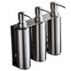 thumbnail image 3 of Dispensador de jabón de acero inoxidable Perfecl redondo 3 piezas, 3 of 6