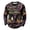 Dark Purple, variant on Broave Men Vintage Halloween Ghost Pumpkin Crewneck Long Sleeve Top, All Over Print Bat Casual Pullover, Retro Distressed Halloween Graphic Sweatshirt for Daily Wear & Halloween Party Outfit