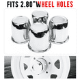 thumbnail image 3 of Rhinotuning 3.03" Hub 2.24" H Wheel Center Hubcaps Push Thru for Truck Trailer Rims 4PCS, 3 of 5