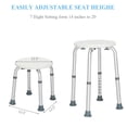 Ktaxon Heavy Duty Adjustable Bath Chair, Medical Shower Stool with