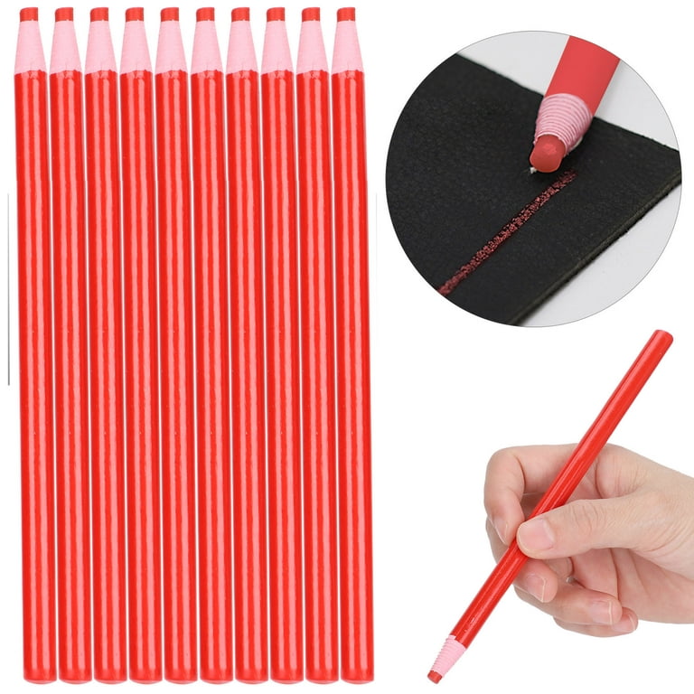 24Pcs Sewing Fabric Pencils Free-Cutting Tailor's Marking Tracing Pencils,  White Sewing Marker Pencil