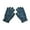 Blue, variant on Fingerless Driving Gloves Pu Leather Outdoor Sport Halloween Half Finger Glove for Men Women Gloves Mittens Black