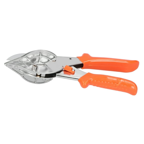 Angle Scissors Trim Shears, Accurate with Adjustable Dial Portable Multi Angle Miter Shear Cutter, for Soft Wood Plastic Triming PVC