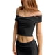 thumbnail image 2 of Blusa Crop Txlixc Moda para Mujeres Sin Mangas Verano Sólida, 2 of 9