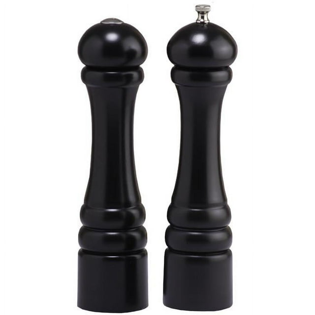 Chef Specialties 10500 10 Inch - 26cm ImperialEbony Pepper Mill Salt Shaker Set