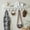 White, variant on Wall Hooks with Shelf, 26.57 Inch Entryway Wood Coat Hooks for Wall with Shelf, Coat Rack Wall Mount with 5 Dual Hooks 3 Key Hooks Mail Organizer and Key Rack Holder (Brown)