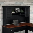 thumbnail image 3 of Scranton & Co Hutch pour Bureau en Forme de L en Noir Antique, 3 of 7