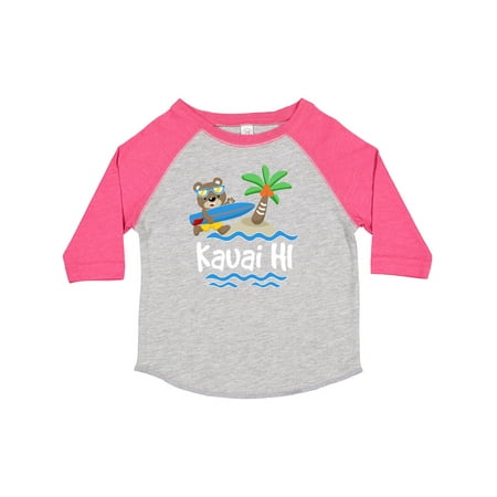 

Inktastic Kauai Hawaii Surfing Gift Toddler Boy or Toddler Girl T-Shirt