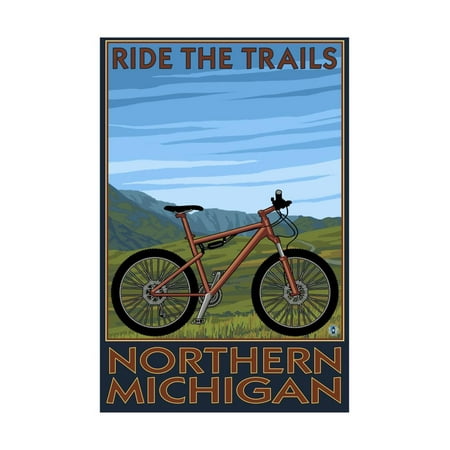 Northern Michigan - Ride the Trails Print Wall Art By Lantern
