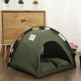 thumbnail image 3 of Cat Tent Outdoor and Dog House Outdoor, Cat and Dog Waterproof Tent House, Outdoor Dog Bed Washable, Indoor/Outdoor Cave Nest Bed Small Dog Tent for Cat, Bunny and Small Animal, 3 of 5