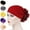 Coffee, variant on Women Flower Elastic Turban Beanie Head Wrap Chemo Cap Hat