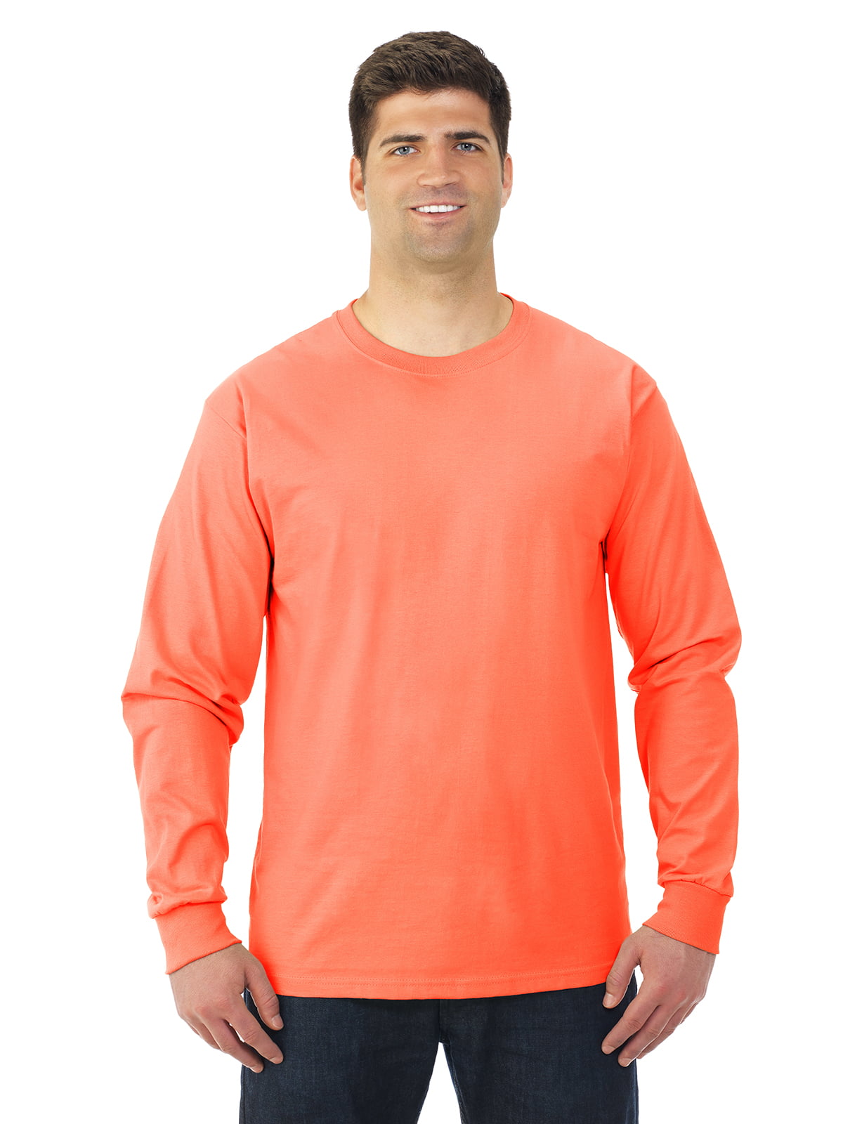 Vineyard Vines Men’s Coral Long Sleeve T-shirt Size 2XL