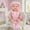 Pink, variant on RSG Small Baby Doll 7 Inch – Soft Vinyl Full Body Caucasian Doll with Pink Outfit, Hat, Socks & Feeding Bottle | Gift for Kids Ages 1+