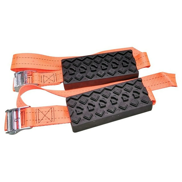Tablero de escape para coche, antideslizante, superficie irregular, correa flexible, fuerte fuerza de tracción, ajuste rápido, portátil para vehículo, 1 tira
