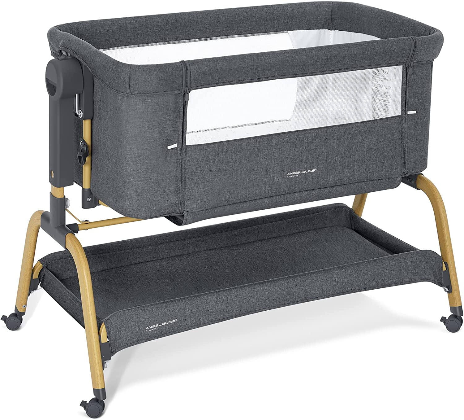 BBNBDMZ 3 in 1 Baby Rocking Bedside Sleeper with