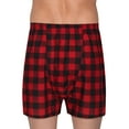 thumbnail image 7 of Fruit of the Loom Men's Christmas Holiday Woven Boxers, 2-Pack, 7 of 7