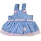 thumbnail image 4 of Recién Nacido, Bebé, Niñas, Mono, Vestido, Diadema, Calcetines, Ropa Interior, Conjuntos, Conjunto de Ropa, 6 Piezas Sunnimix Ropa para muñecas Reborn, 4 of 8