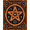 Black, Pattern 10, variant on ODIKA 4'x6' Machine Washable Non-Slip Area Rug, Mystical Pentagram Christmas Tree Skirt with Celestial High Traffic Rug, Black, 631249