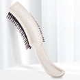 thumbnail image 6 of Happydeer Styling Comb Environmentally Friendly Safe Smooth Healthy Wide Application Hairdressing Tool Evenly Arranged Teeth S-shaped Evening Makeup Comb for Girls, 6 of 13