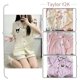 thumbnail image 2 of Pijamas Kawaii Sanrio Hello Kitty Anime Kuromi Pachacco moda Ins pantalones cortos simples de manga corta conjunto de ropa para el hogar Y2K Sweet Girls, 2 of 4