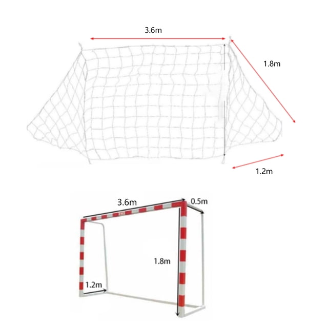 Soccer Post Net,Football Soccer Net Sports Soccer Goal Post Goal Net Leading Edge Technology