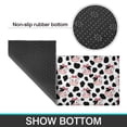 thumbnail image 6 of White Cow Bow Pattern Kitchen Rugs Sets Of 2,Anti Fatigue Kitchen Mat Rugs Non Slip Washable,Decorative Kitchen Floor Mats for Kitchen,Sink,Laundry,17"x30"+17"x47", 6 of 7