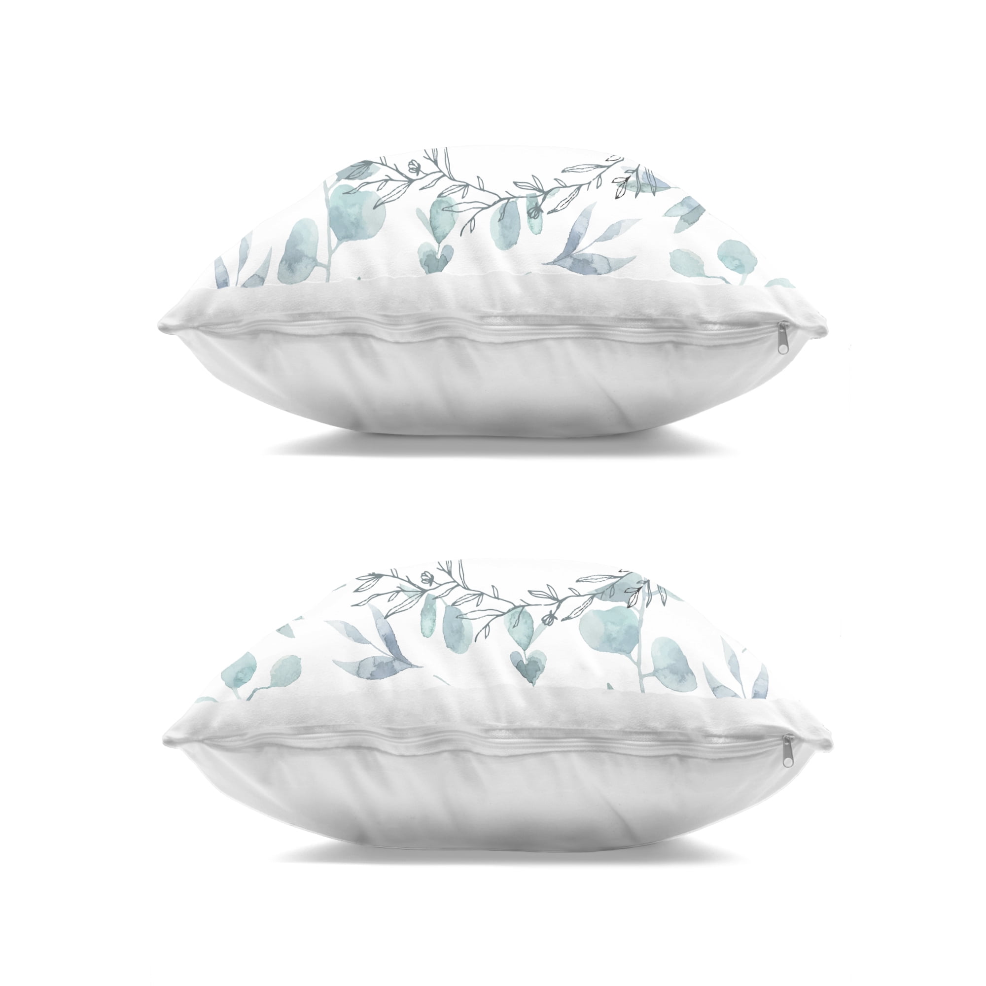 Stupell Industries Inspirational Smile Quotes 2 Piece Decorative Printed Throw Pillow Set, design by Kim Allen, 18 x 7 x 18