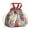Pioneer Flower Floral-2, variant on Pioneer Flower Floral Print Pattern Drawstring Lunch Bag Women - Drawstring Lunch Bag Insulated for Work Office - Stain-Resistant Large Lunchbags for Women with Multi-Pockets