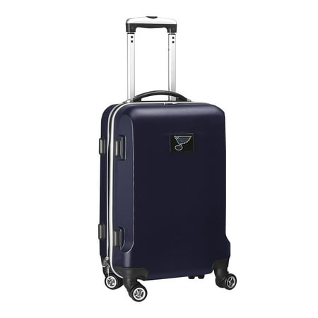 NHL Mojo Hardcase Spinner Carry On Suitcase - Navy
