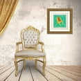 thumbnail image 3 of Ormsby, Anne 12x12 Gold Ornate Wood Framed with Double Matting Museum Art Print Titled - Beach Chair, 3 of 4