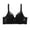 Black, variant on Bras for Women,Fashionable Lace Gathered Bra Adjustable Design Thin Cup Style Bra for Comfortable Daily Wear,Sports Bras for Women,White,105B
