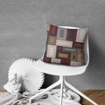 thumbnail image 3 of Set Of 4 Abstract Geometric Pillow Covers 20x20 Inch Linen Decorative Square Throw Pillow Covers for Living Room Sofa Couch Decoration, 3 of 6