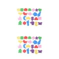 thumbnail image 3 of bedienty 1 Set Printing Stamper Colorful Supple Early Learning Kids' Sponge Set Cartoon Drawing Gifts for School Kindergarten Family Random Pattern 2Set, 3 of 6