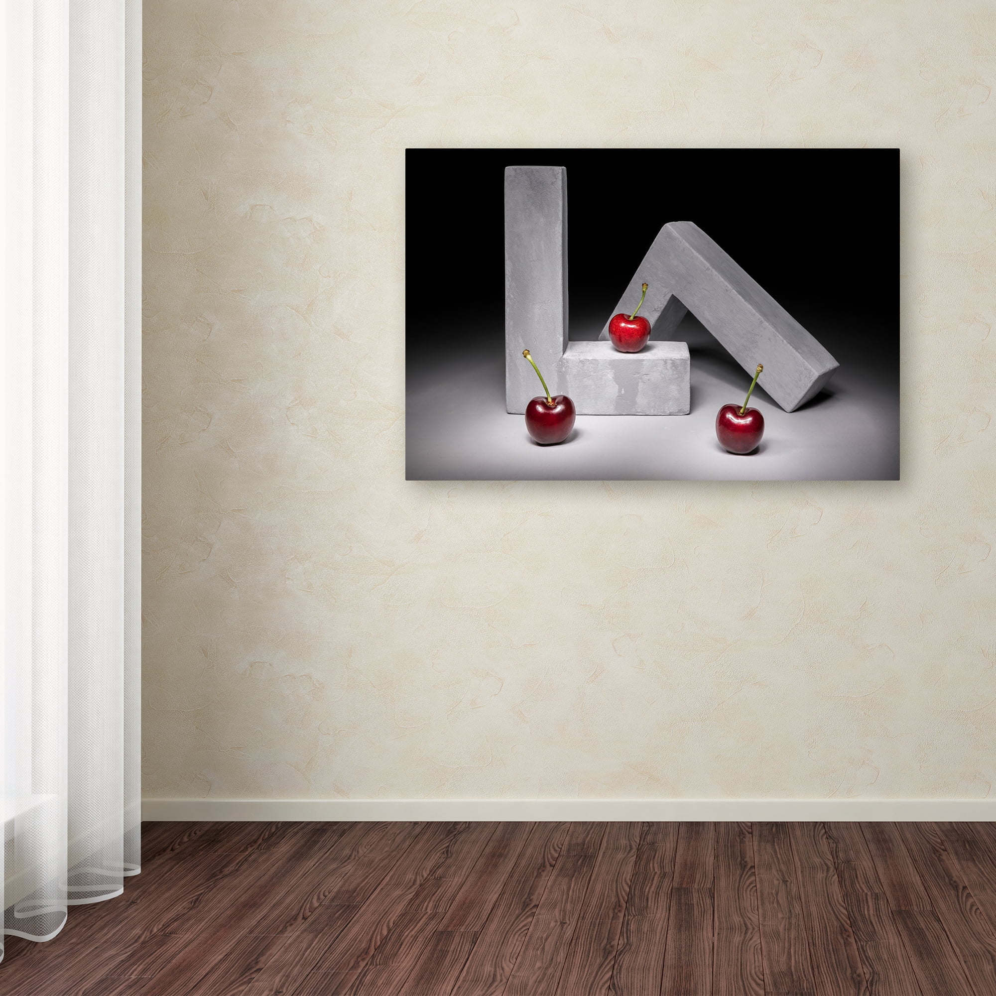 Trademark Fine Art 'Cherries' Canvas Art by Christophe Verot