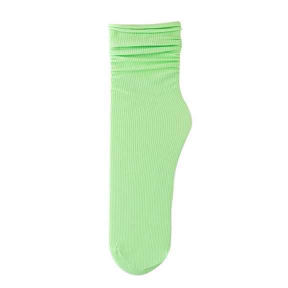 Harpily Socks for Women 24 Color Ice Ice Socks Women's Summer Thin Socks Women's Socks Feeling All The Fashion Mid Tube Stockings Velvet Breathable Pile Socks 1 Socks for Men and Women