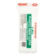 thumbnail image 6 of Husky 2 Mil Clear Plastic Drop Cloth, 9 ft. x 12 ft., 6 of 13