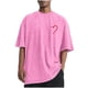 thumbnail image 2 of Tops para hombre, blusas y camisas de cuello redondo y manga corta para hombre, camisetas deportivas informales con estampado desgastado para hombre, blusas de cuello redondo y manga corta para hombre, 2 of 5
