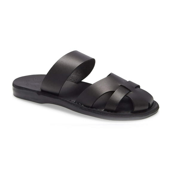Adino - Leather Closed Toe Sandal - Mens Sandals