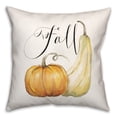 thumbnail image 2 of Creative Products Fall Pumpkin And Gourd 2 18 x 18 Spun Poly Pillow, 2 of 3