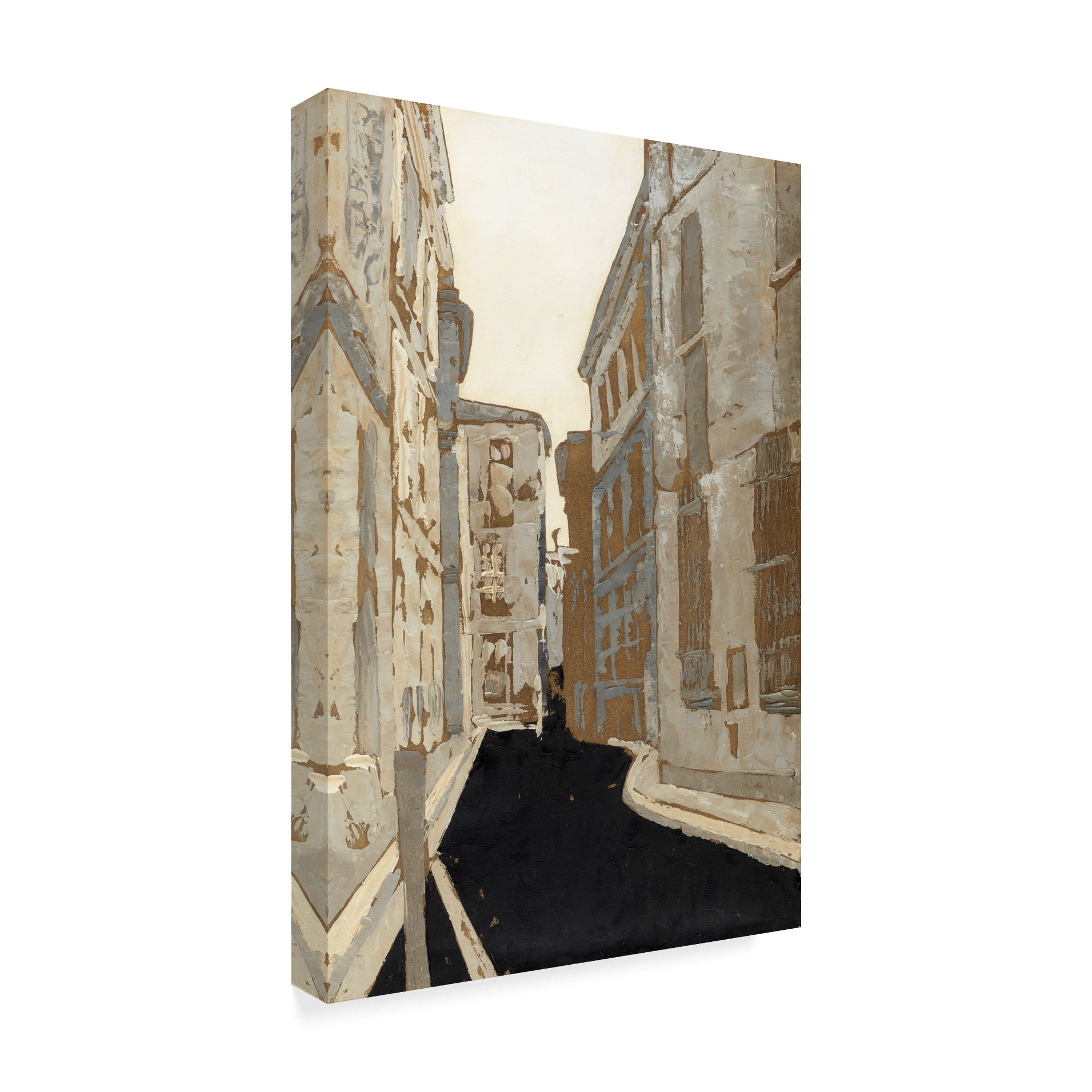 Trademark Fine Art 'Non Embellished Streets of Paris I' Canvas Art by Megan Meagher